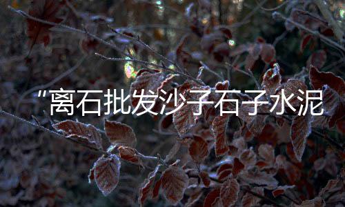 临海水泥零售、成都水泥零售场、重庆砂石水泥零售、袋装水泥零售行业